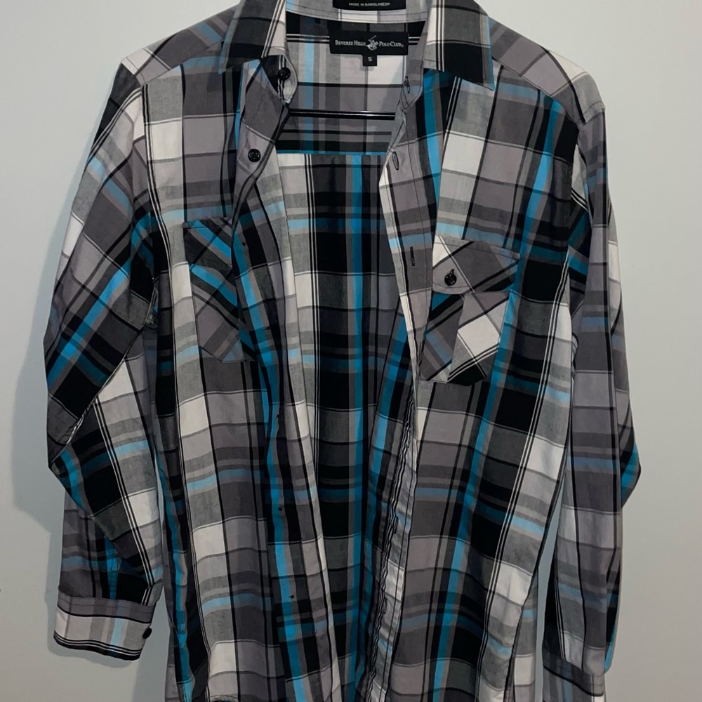 Mens small button up